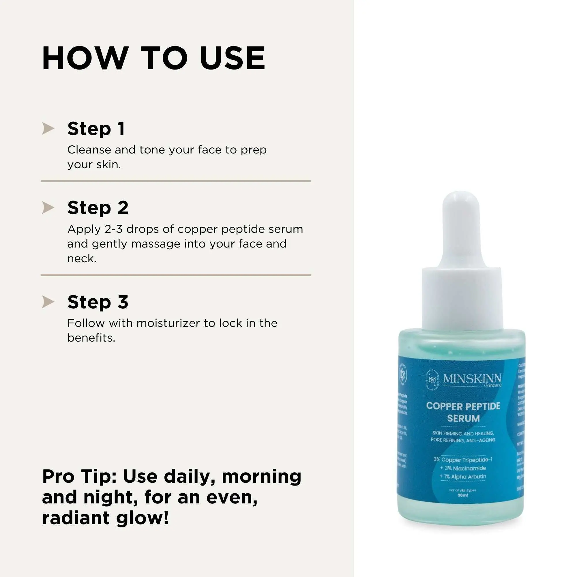 Collagen Booster 3% Copper Peptide Serum - Image 7