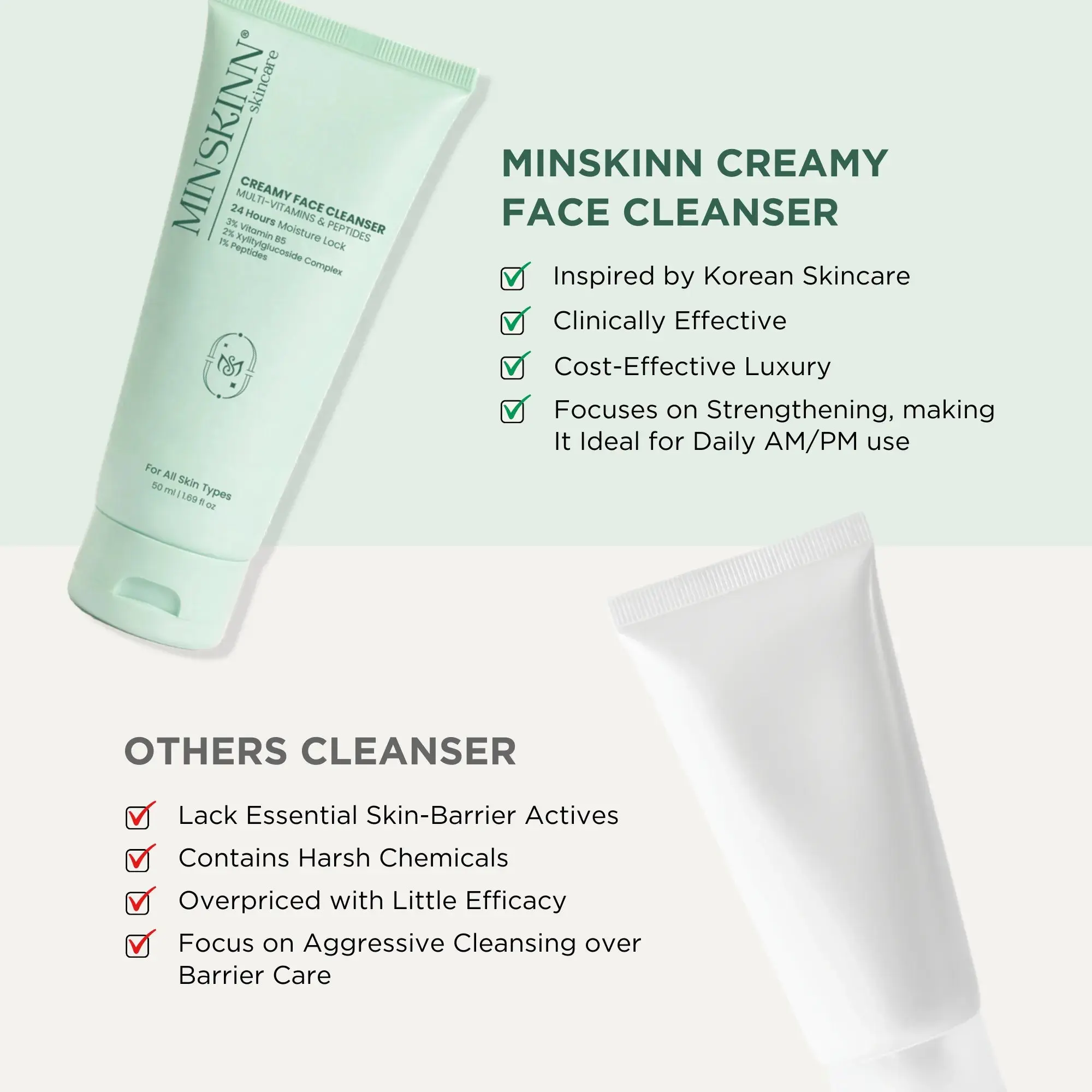 Multivitamin Creamy Face Cleanser with Mugwort - Image 8