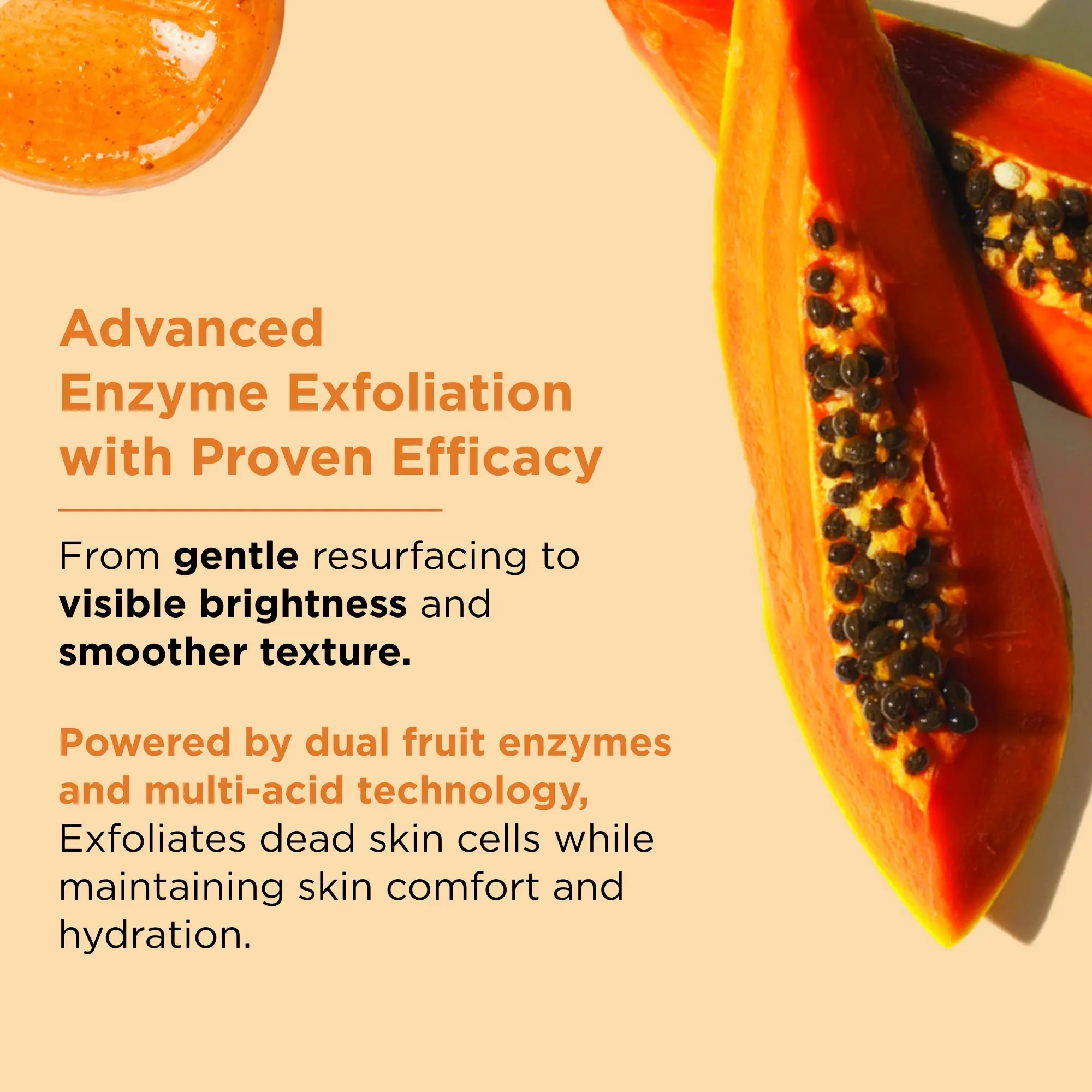 Papaya Enzyme Scrub BHA PHA Peel - Image 4