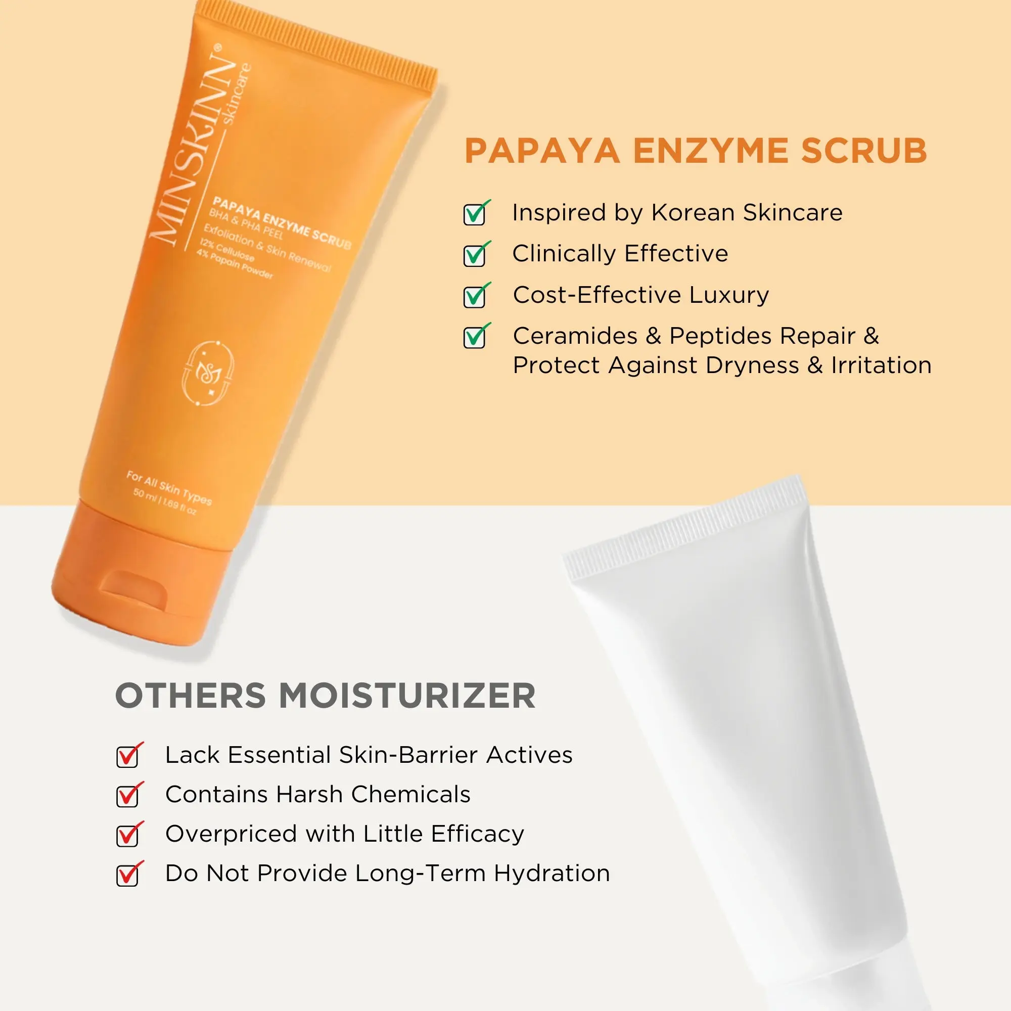 Papaya Enzyme Scrub BHA PHA Peel - Image 8